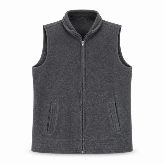 Front view of Bonmarché women’s grey full zip jumper, size XL