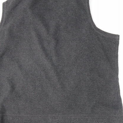 Brand and care label for Bonmarché women’s grey full zip jumper, size XL