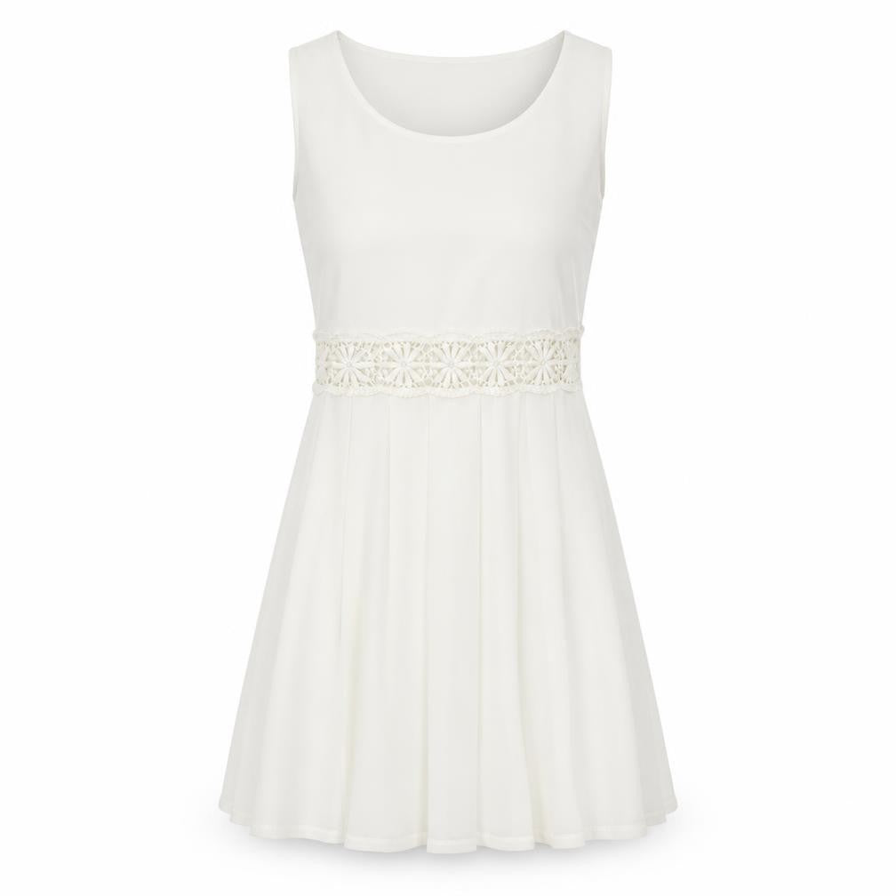 Jacob ellis Womens White   Fit & Flare  Size M