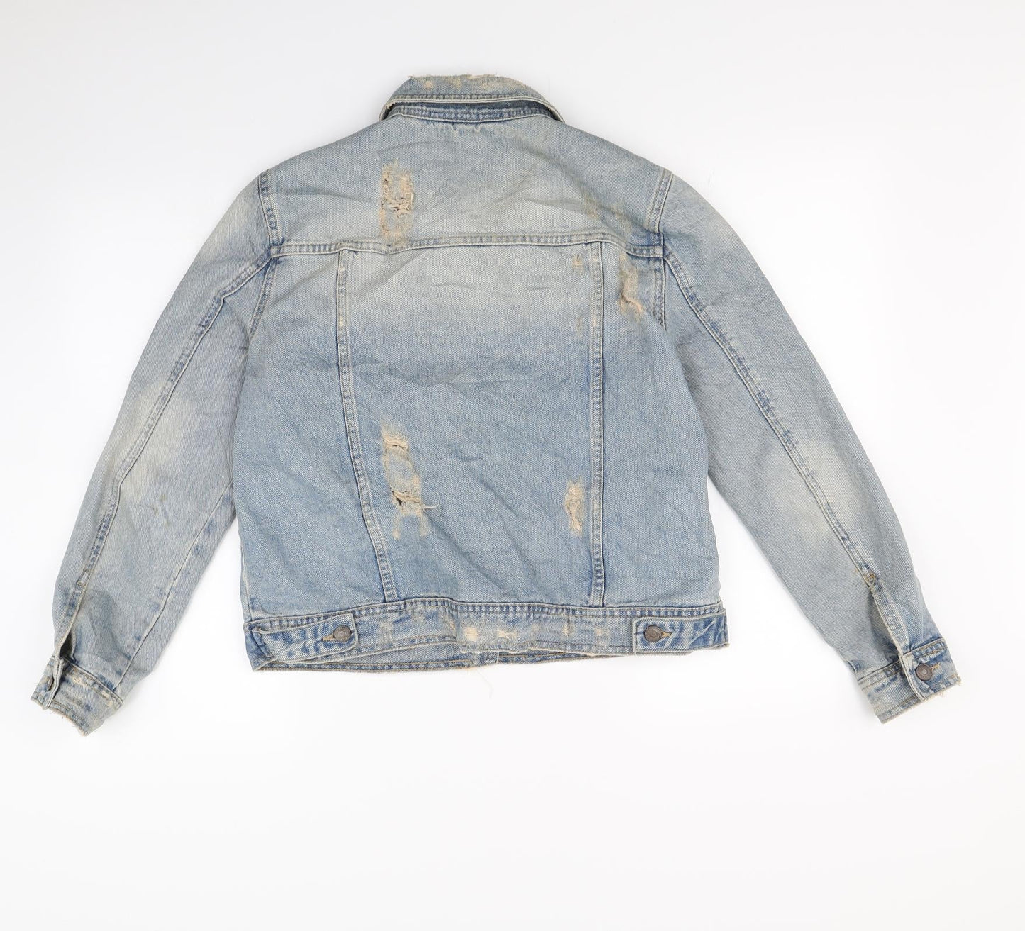Mango Womens Blue   Jacket  Size L