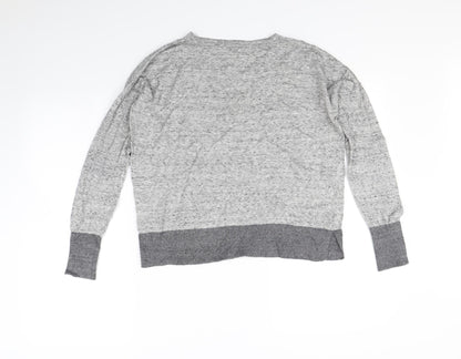 Back view of Gap women’s grey jumper, size S