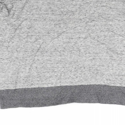 Brand and care label for Gap women’s grey jumper, size S