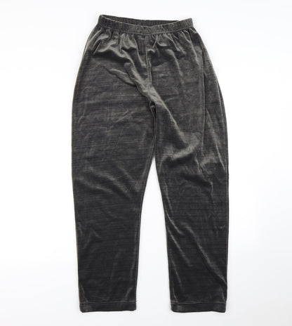 Front view of Accent women’s grey trousers, size UK 12, 28-inch leg