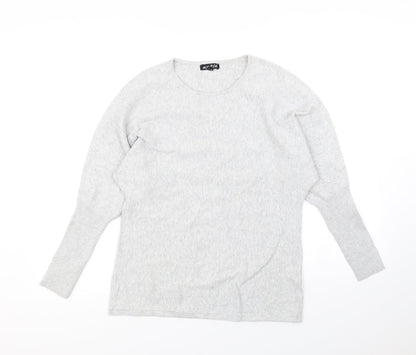 Additional front view of Marbel women’s grey jumper, size XS