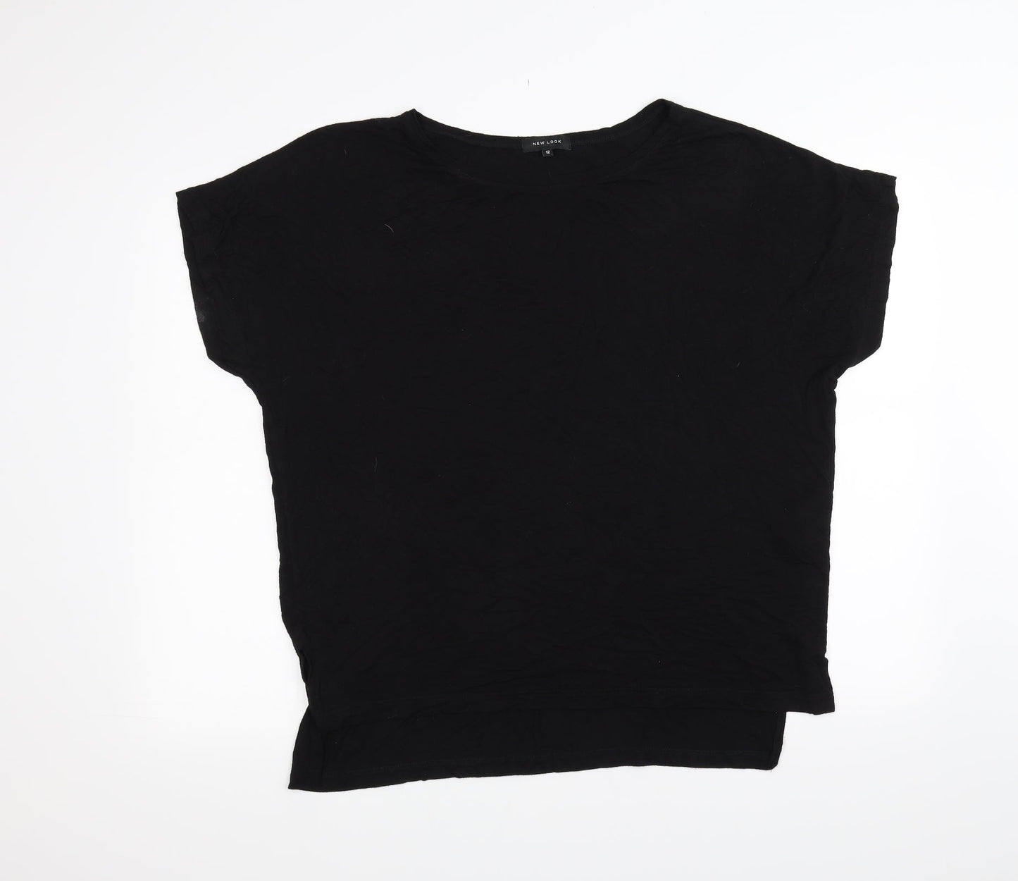 New Look Womens Black   Basic T-Shirt Size 12