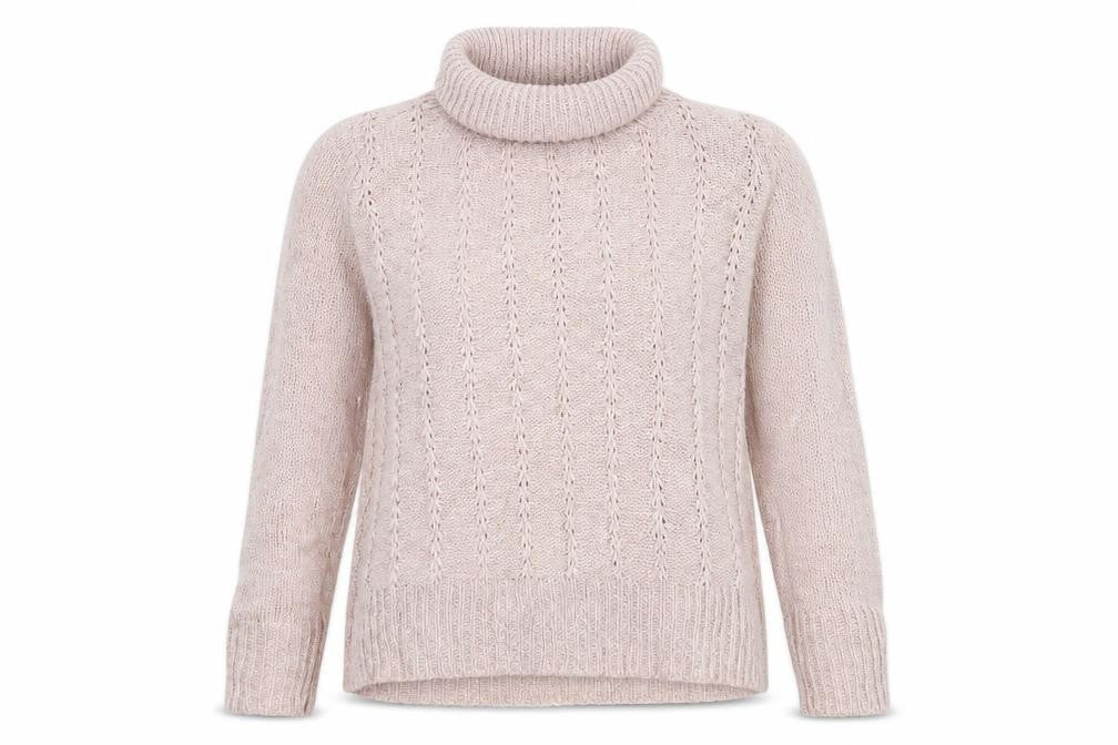M&Co Womens Pink  Knit Pullover Jumper Size 14