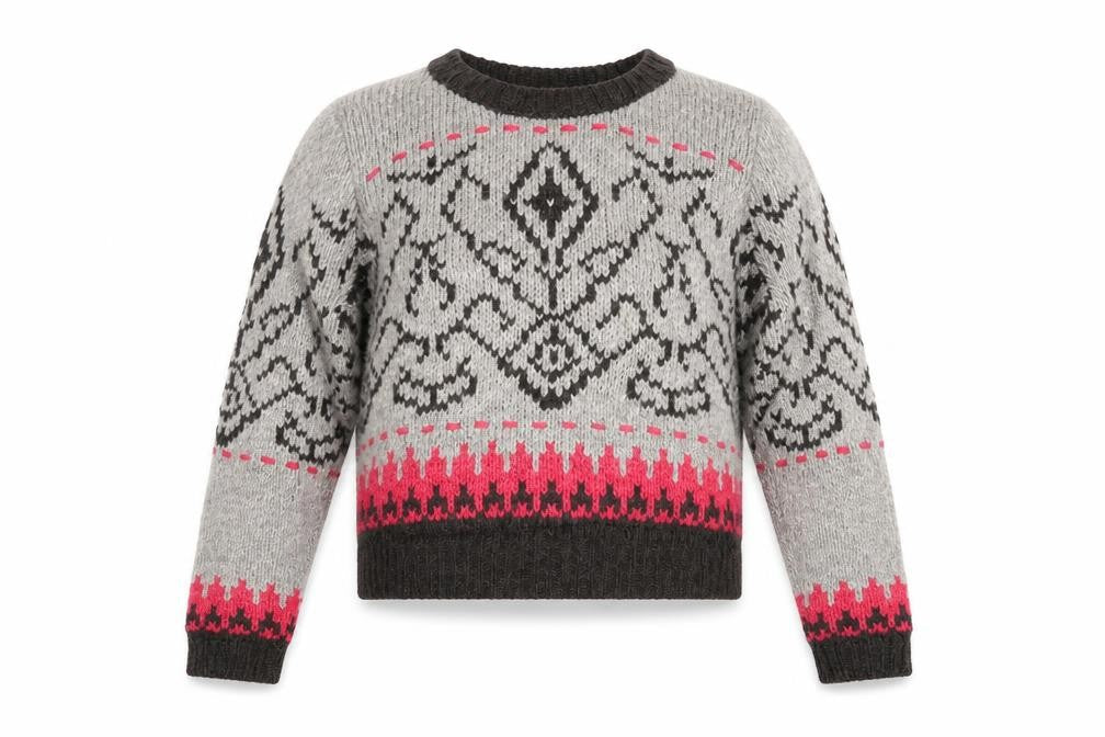 Marks & Spencer Womens Grey  Knit Pullover Jumper Size 12
