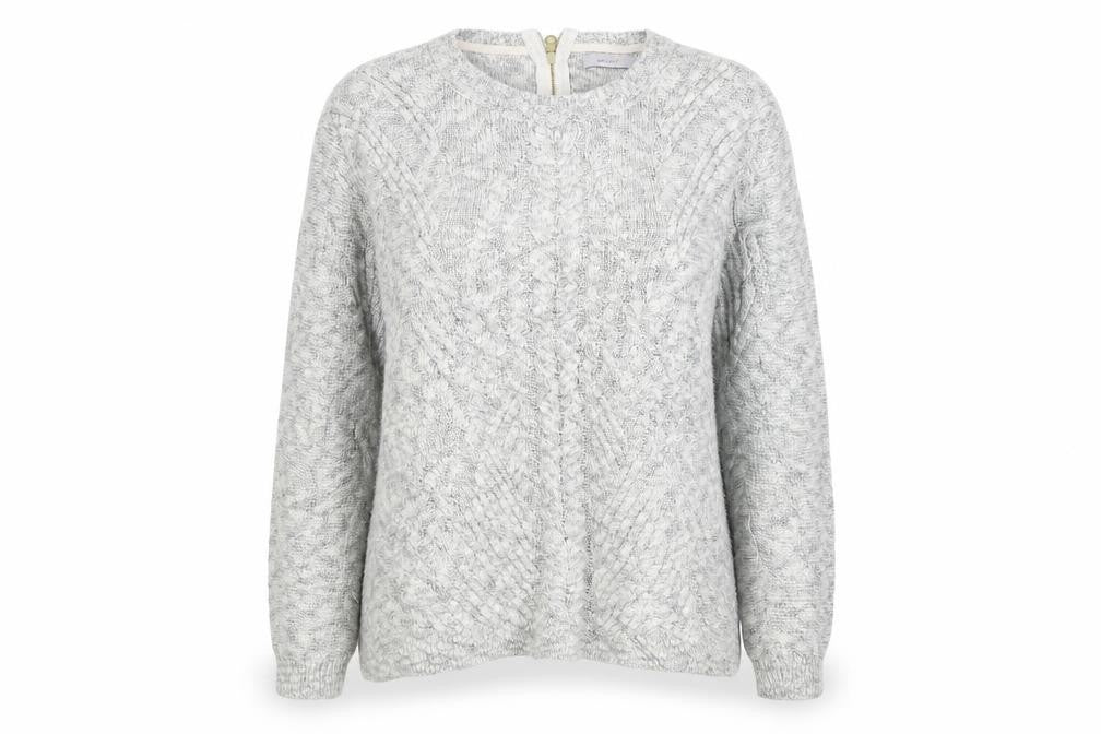 Per Una Womens White   Pullover Jumper Size 16