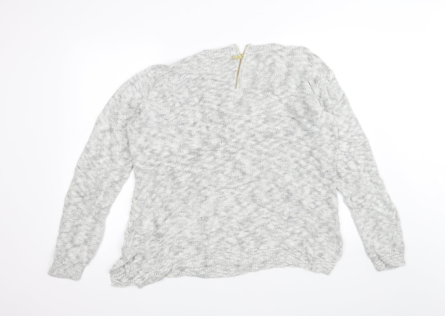 Per Una Womens White   Pullover Jumper Size 16