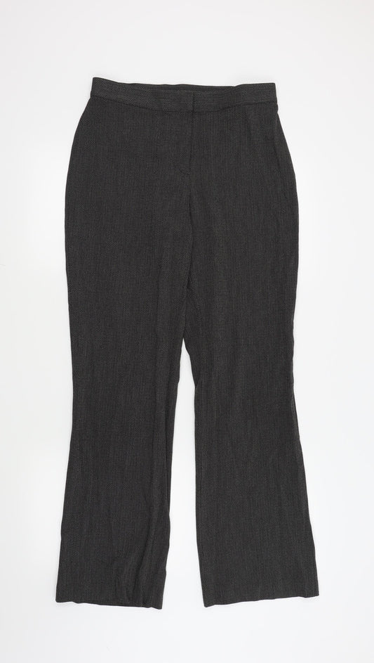 Marks and Spencer Womens Black   Trousers  Size 12 L31 in