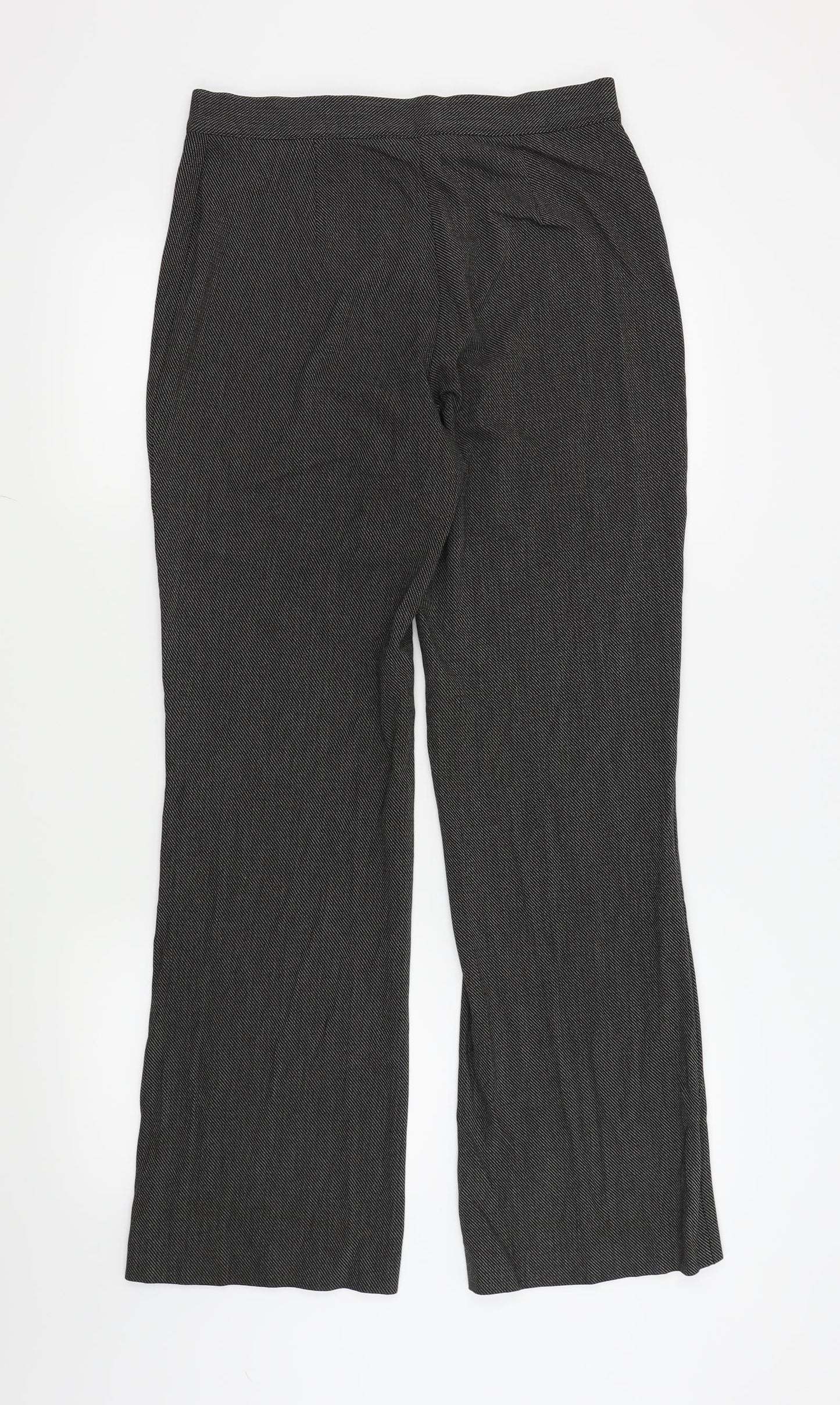 Marks and Spencer Womens Black   Trousers  Size 12 L31 in