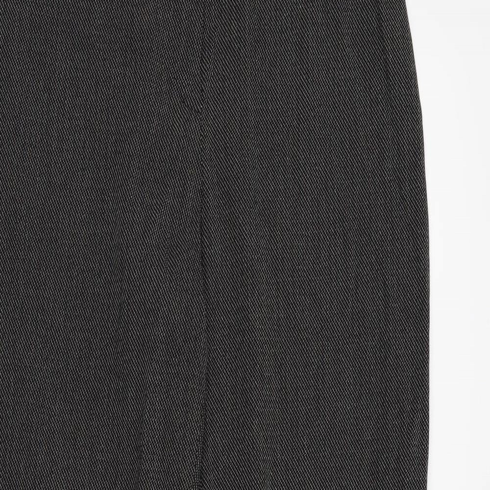 Marks and Spencer Womens Black   Trousers  Size 12 L31 in