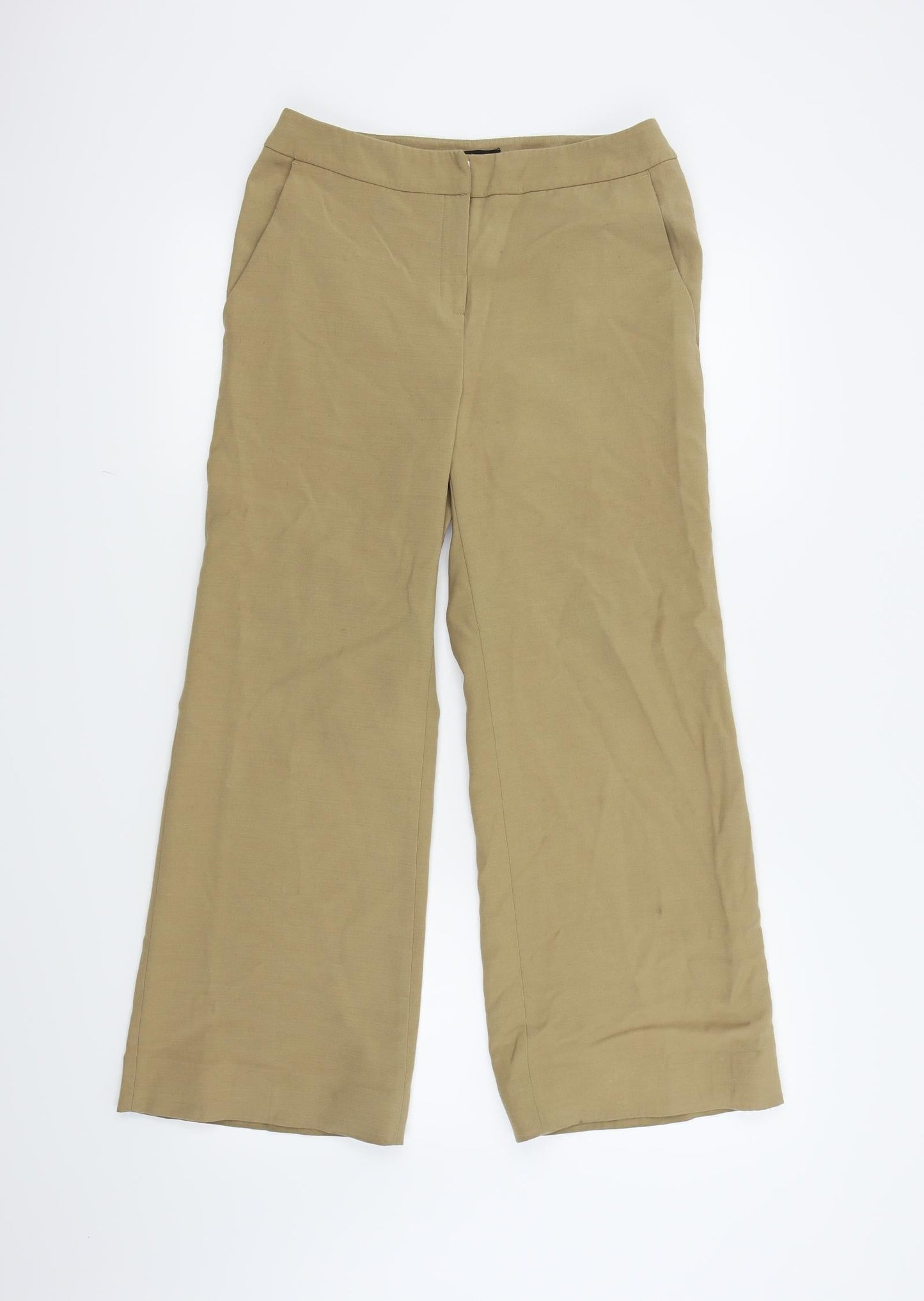 Papaya Womens Beige   Trousers  Size 10 L26 in