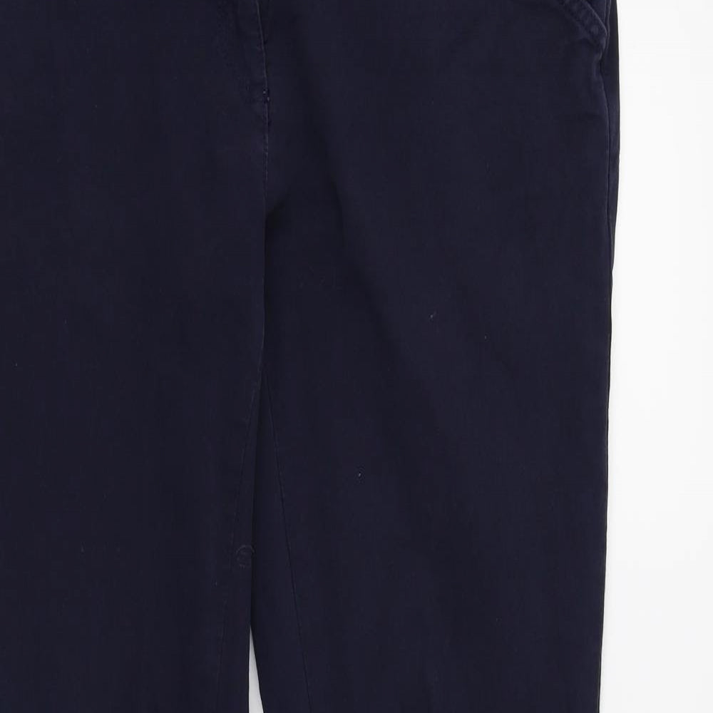 NEXT Womens Blue   Trousers  Size 10 L29 in
