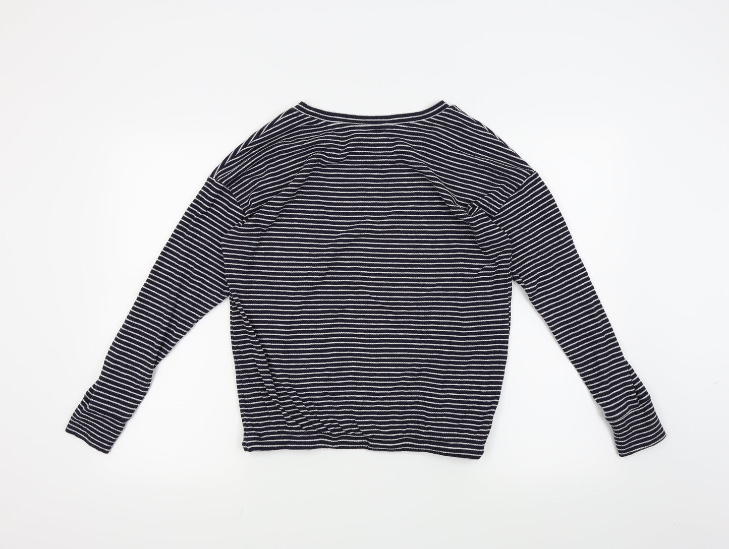 F&F Womens Blue Striped  Pullover Jumper Size 12