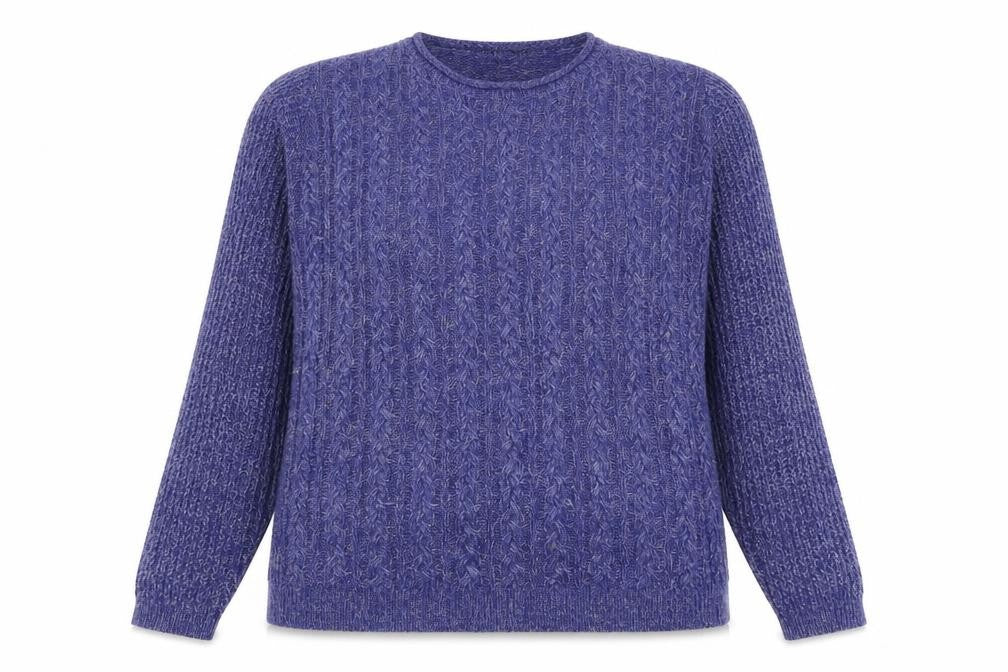 isle Womens Blue   Pullover Jumper Size M