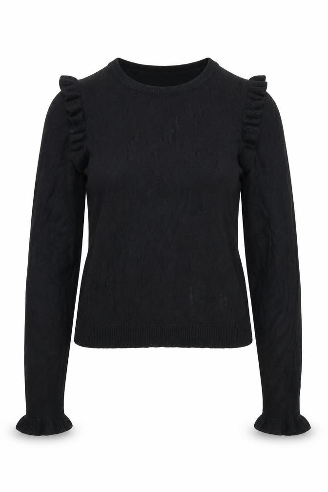 New Look Womens Black   Basic Blouse Size 8