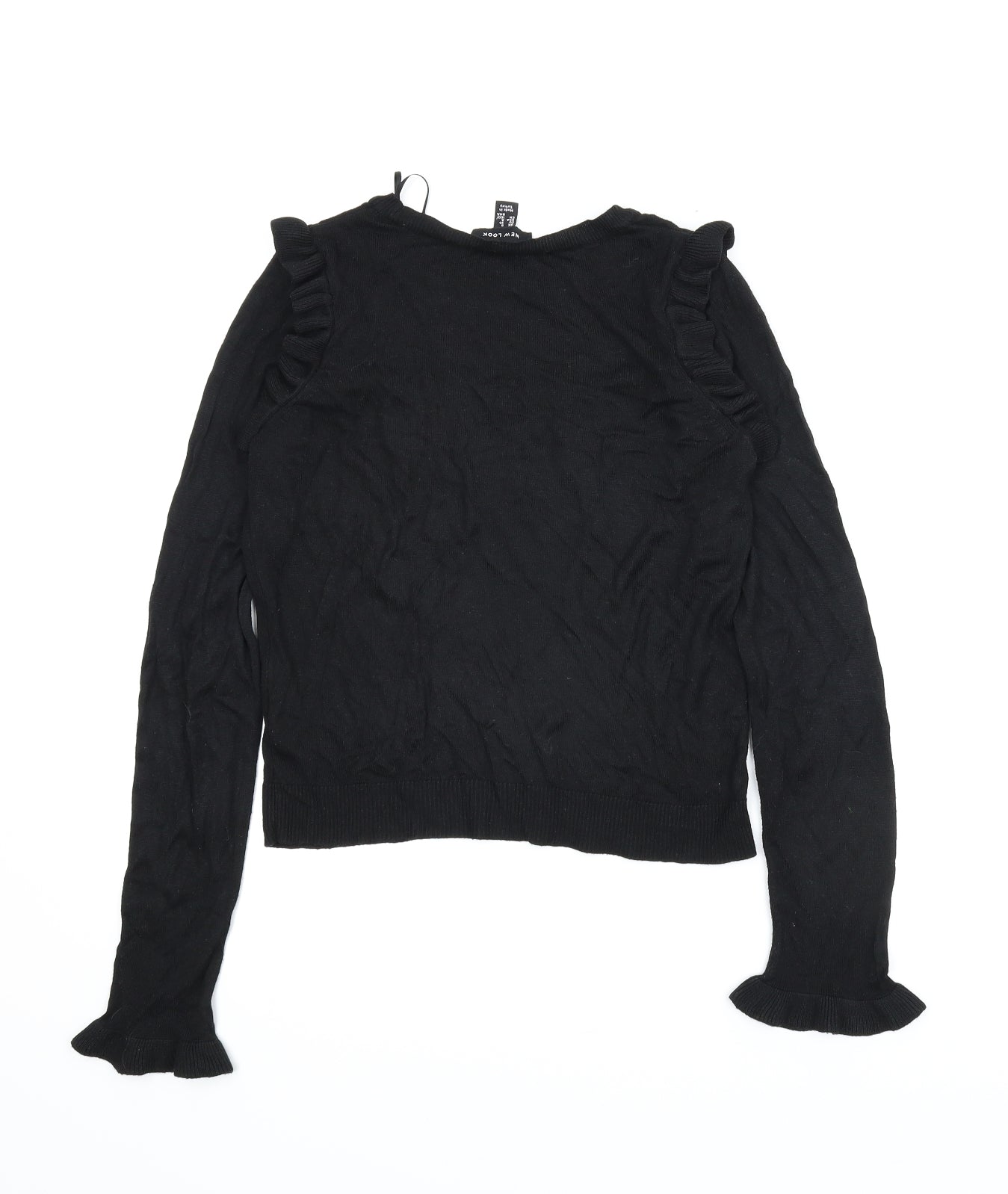 New Look Womens Black   Basic Blouse Size 8