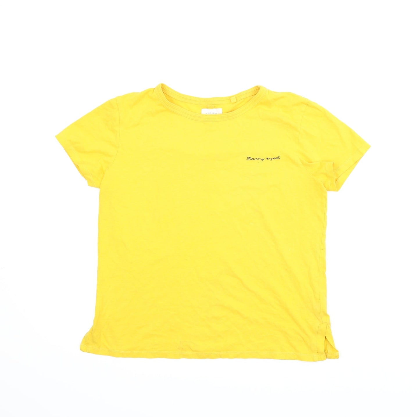 NEXT Womens Yellow   Top Pyjama Top Size S