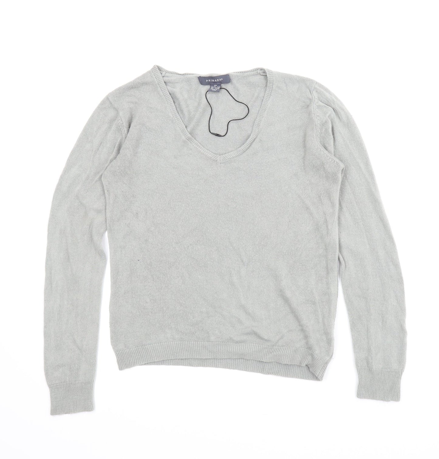 Primark Womens Grey   Pullover Jumper Size XS