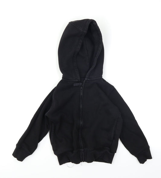 Matalan Boys Black   Jacket  Size 4 Years