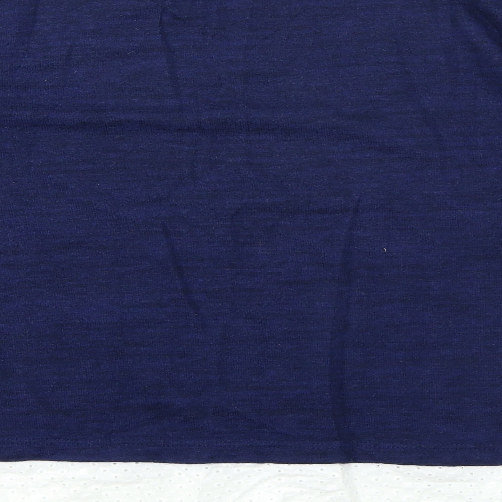 Wallis Womens Blue   Pullover Jumper Size 16
