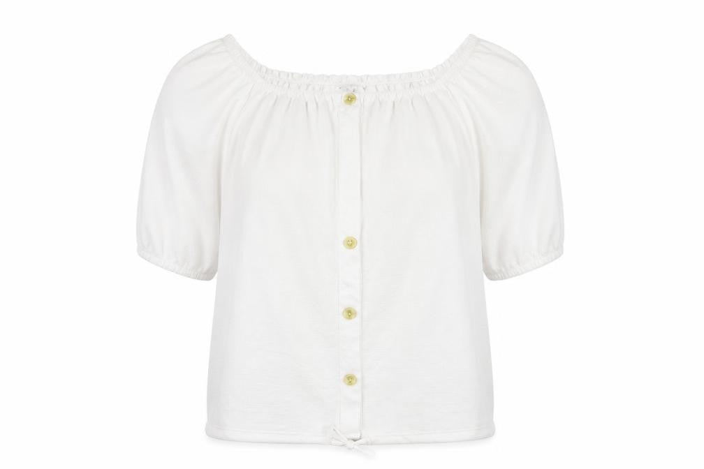 payapa Womens White   Basic T-Shirt Size 10
