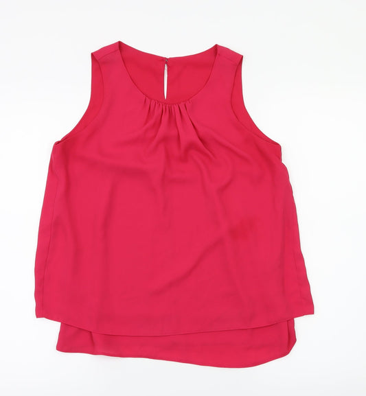 Wallis Womens Pink   Basic Blouse Size 8