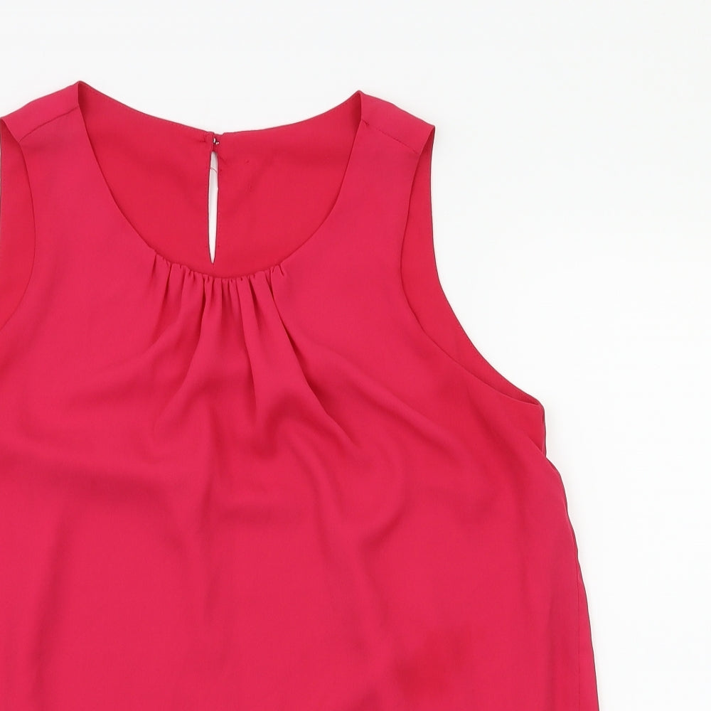 Wallis Womens Pink   Basic Blouse Size 8