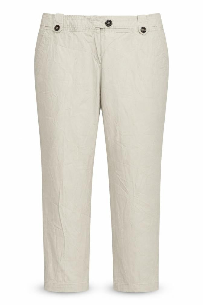 Flame Womens Beige   Trousers  Size 16 L28 in