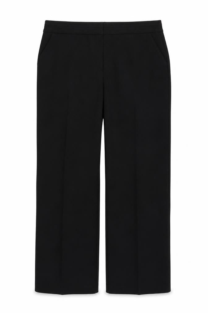 Bonmarché Womens Black Trousers Size 18 L28 in