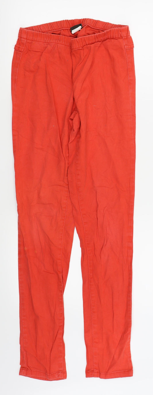 Pieces Womens Red   Jegging Leggings Size M L25 in - leggings