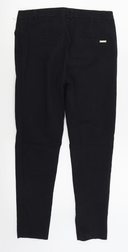 Back view of Freesia women’s black trousers, size S, 23-inch leg