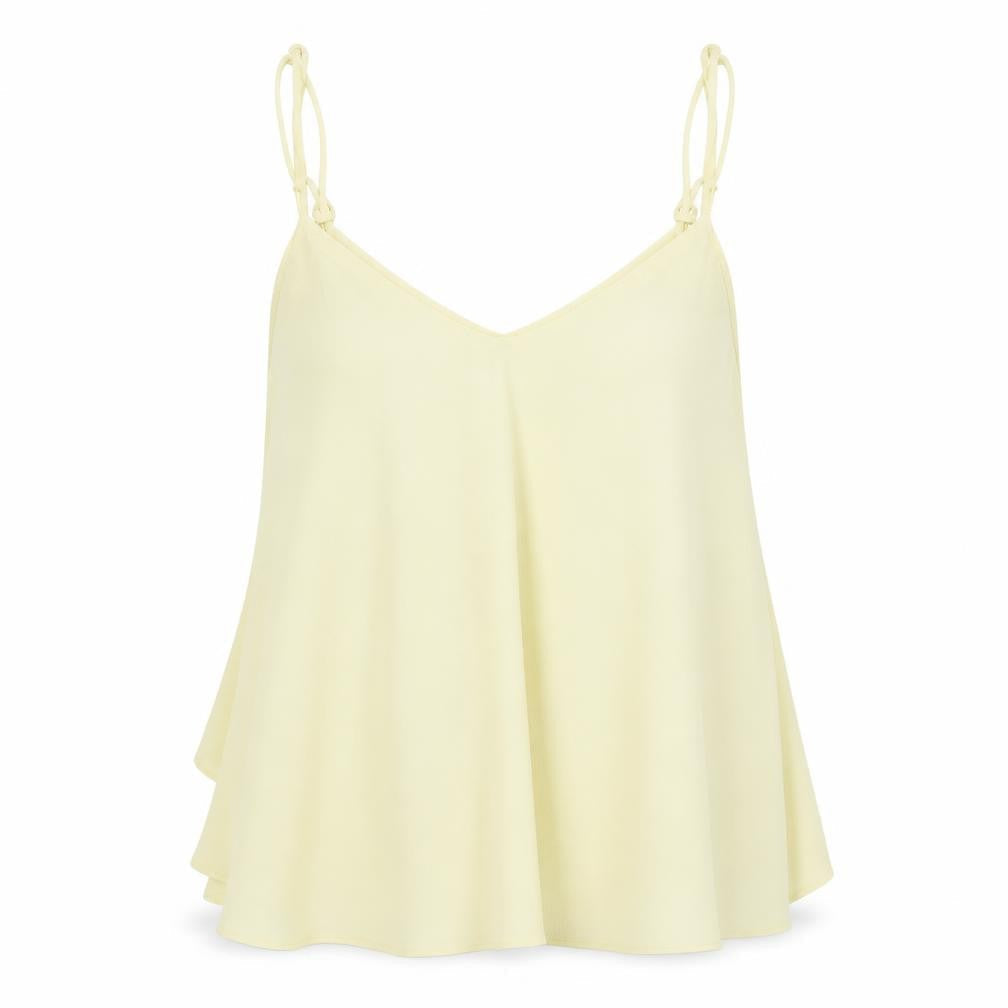 Topshop Womens Yellow   Camisole Blouse Size 10