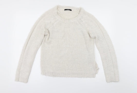 George Womens White   Pullover Jumper Size 12