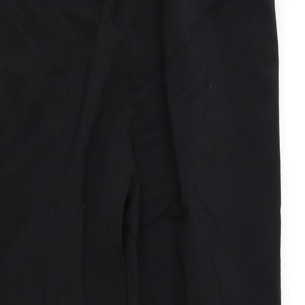 COLLUSION Womens Black   Trousers  Size 10 L28 in