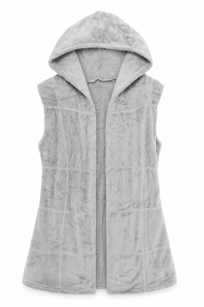 Preworn Womens Grey  Fleece Jacket  Size L