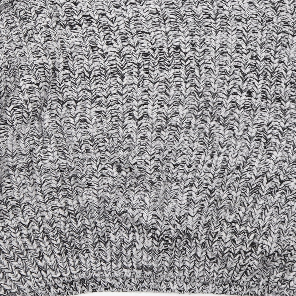 Papaya Womens Grey  Knit Pullover Jumper Size M