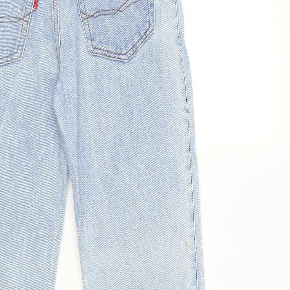 ahdeny Womens Blue  Denim Mom Jeans Size 28 in L29 in