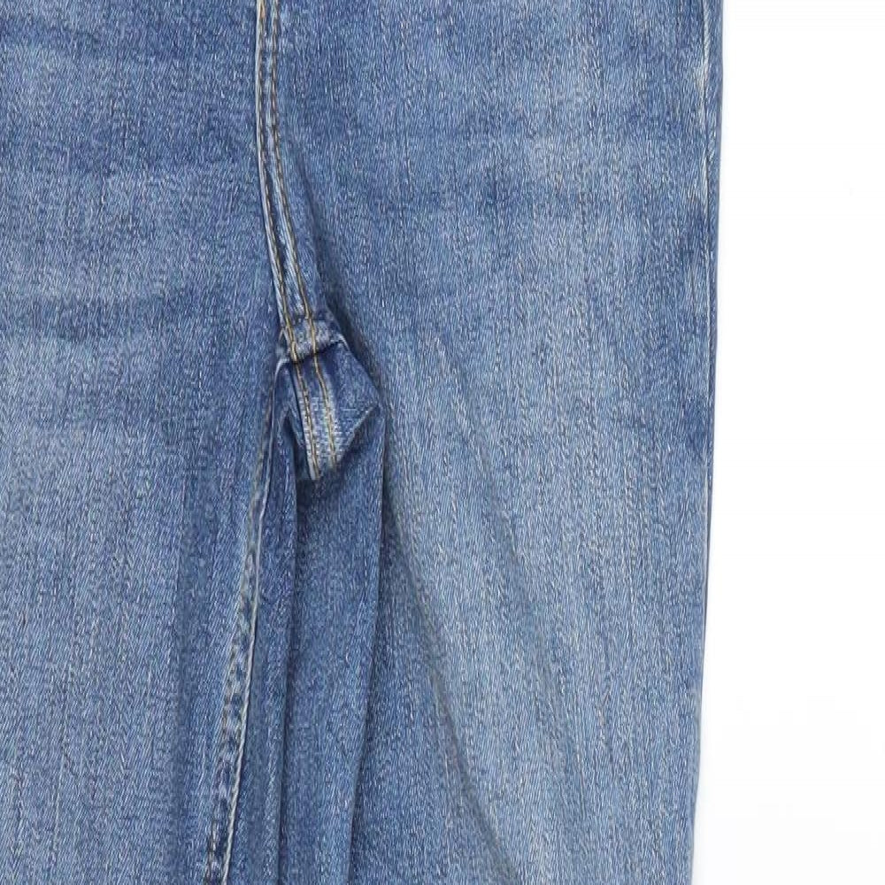 Preworn Womens Blue  Denim Skinny Jeans Size 26 in L29 in