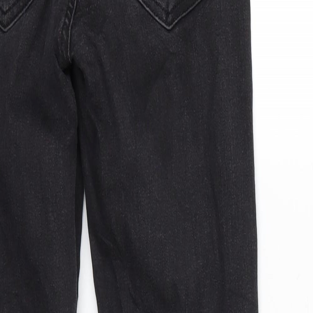 Never Denim Womens Black  Denim Skinny Jeans Size S L27 in
