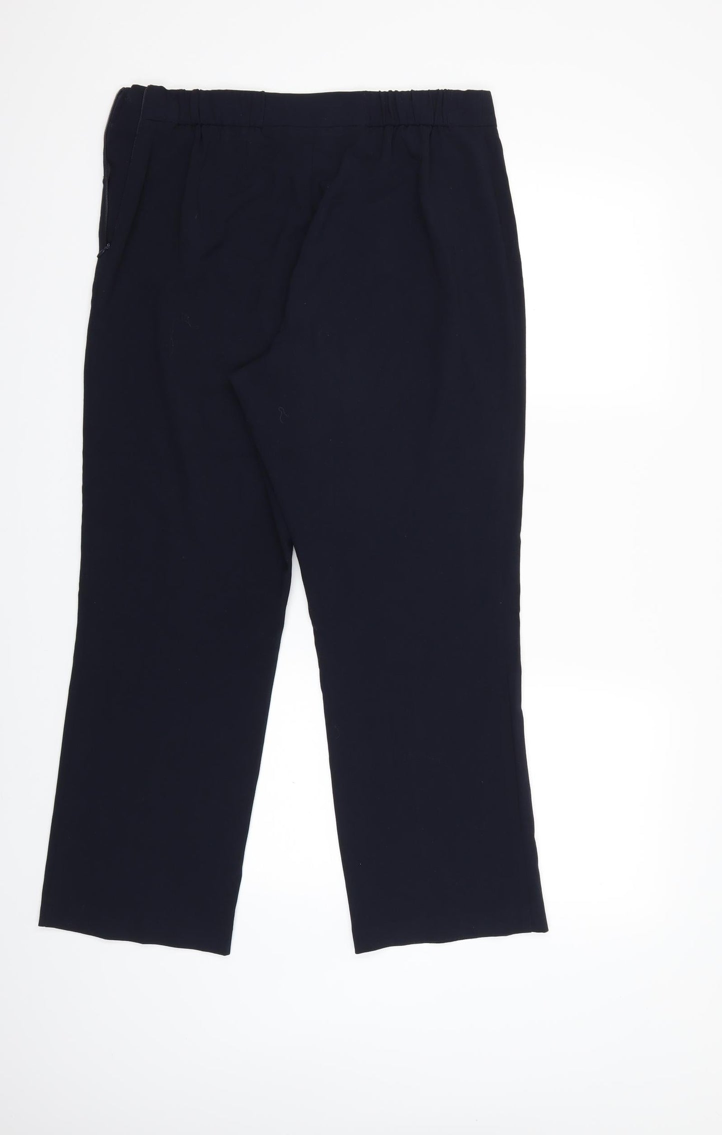 Marks and Spencer Womens Blue   Trousers  Size 12 L26 in