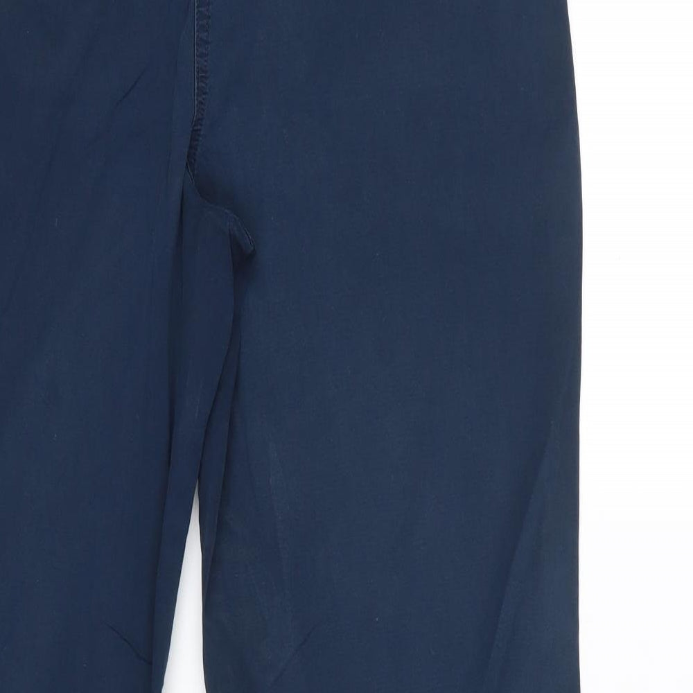 Debenhams Womens Blue   Trousers  Size 14 L28 in