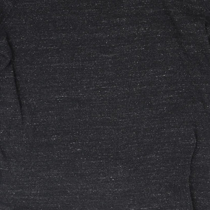 Brand and care label for Loom women’s grey knit jumper, size M