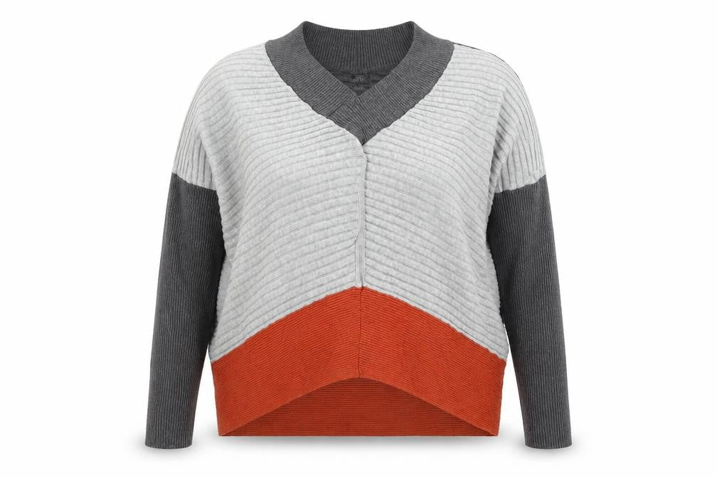 River Island Womens Grey  Knit Pullover Jumper Size XS