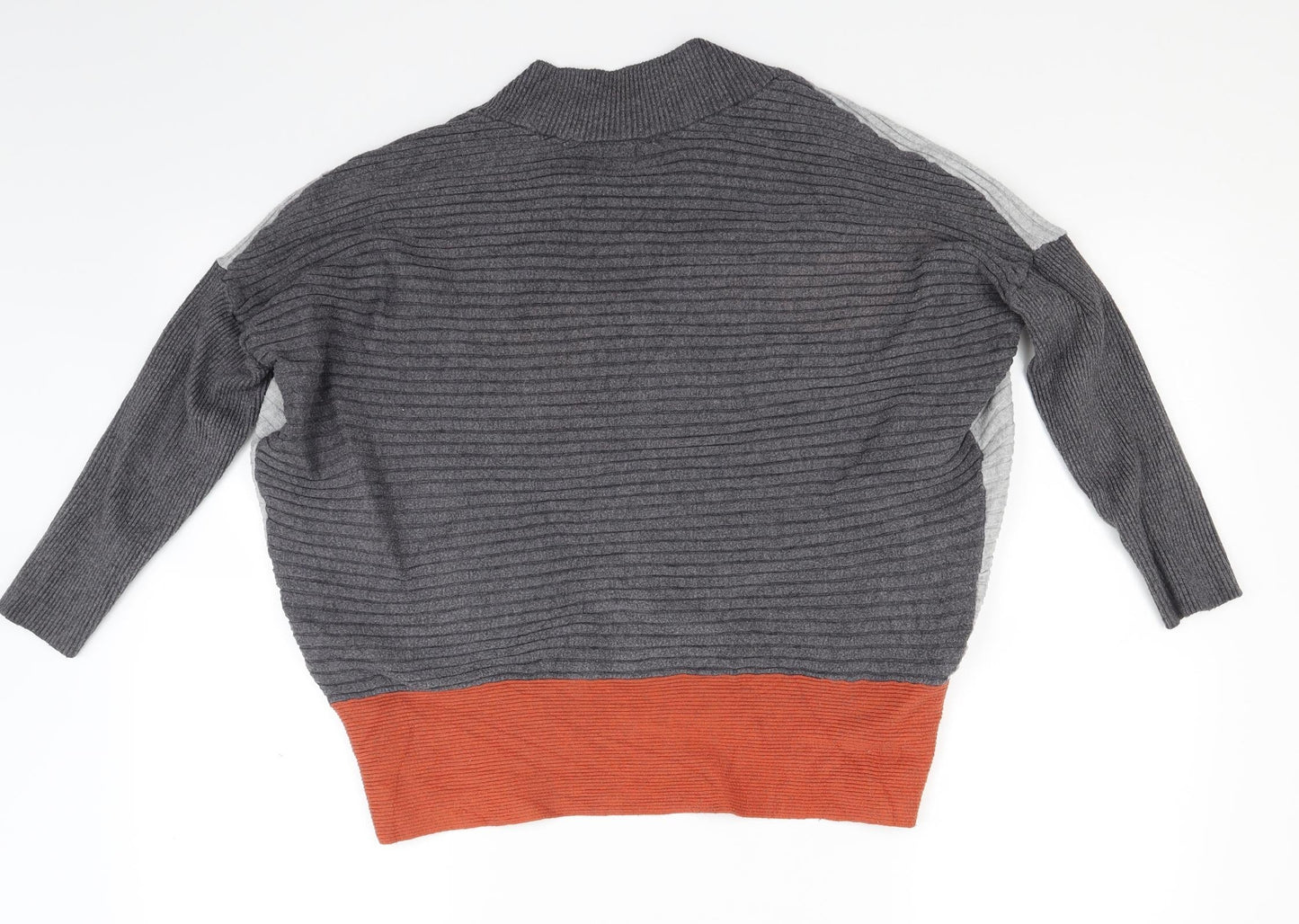 River Island Womens Grey  Knit Pullover Jumper Size XS