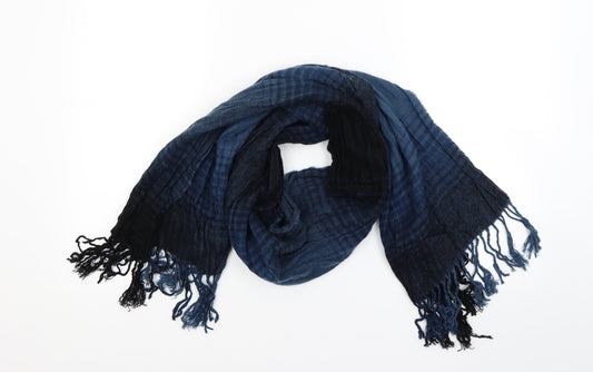 Preworn Unisex Blue Camouflage   Scarf