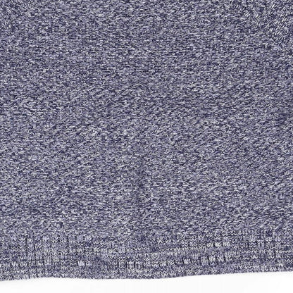 Brand and care label for Tu women’s blue knit jumper, size UK 14