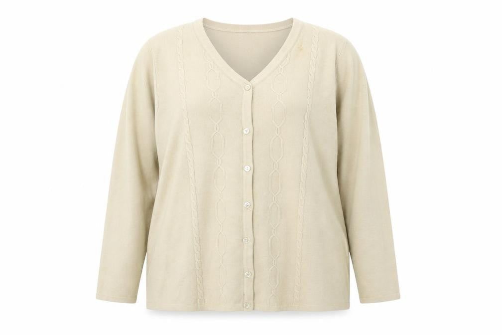 Bonmarché Womens Beige Pullover Jumper Size L