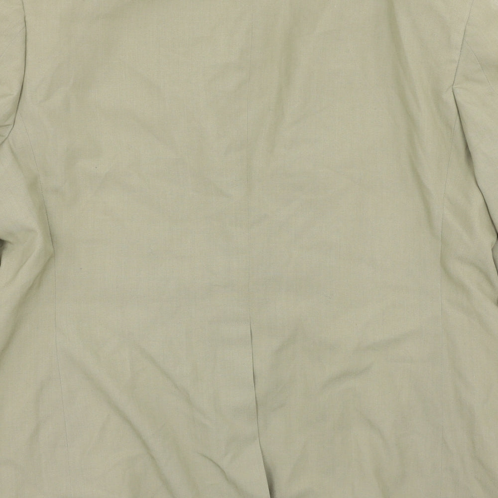 Palm Beach Womens Beige   Jacket Suit Jacket Size 14